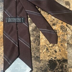 Dior Dark Brown Men's Tie